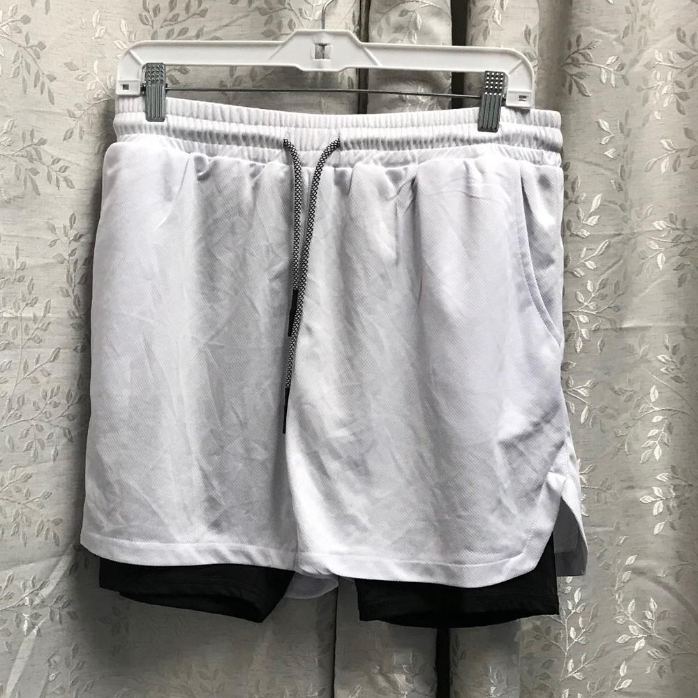workout shorts size men's large